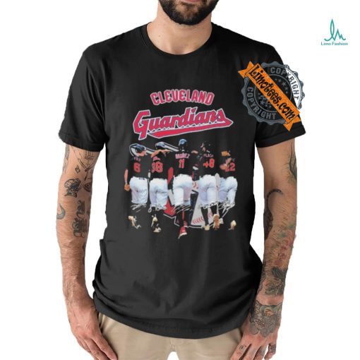 Cleveland Guardians Baseball Team Player Graphics Design Signature T Shirt