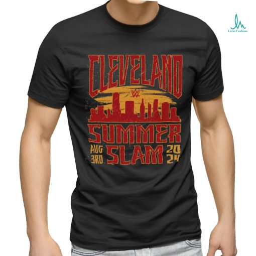 Cleveland SummerSlam 2024 sportiqe sunset shirt