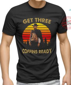 Clint eastwood get three coffins ready 2 vintage shirt