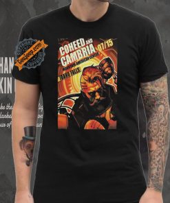Coheed And Cambria Mountain America Center in Idaho Falls ID July 15 2024 Poster shirt