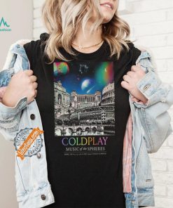 Coldplay Stadio Olimpico Rome Italy July 12 16 2024 Poster shirt
