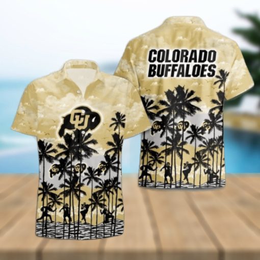 Colorado Buffaloes Palms Tree Hawaiian Shirt