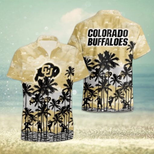 Colorado Buffaloes Palms Tree Hawaiian Shirt