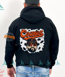 Colton Cowser Baltimore Orioles Cow Swag Head t shirt