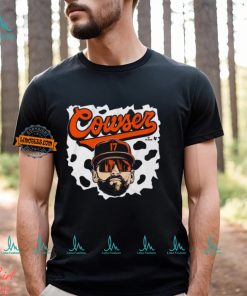 Colton Cowser Baltimore Orioles Cow Swag Head t shirt