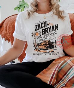 Comfort Colors® 2 Sides Zach Bryan The Quittin Time Tour 2024 T Shirt