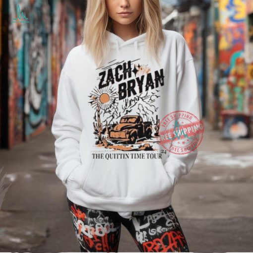 Comfort Colors® 2 Sides Zach Bryan The Quittin Time Tour 2024 T Shirt