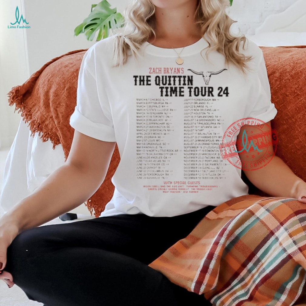 Comfort Colors® 2 Sides Zach Bryan The Quittin Time Tour 2024 T Shirts Comfort Colors® 2 Sides Zach Bryan The Quittin Time Tour 2024 T Shirts