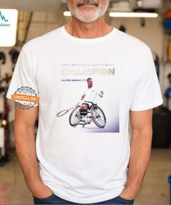 Congrats Alfie Hewett Gentlemen’s Wheelchair Singles Champion 2024 Unisex T Shirt