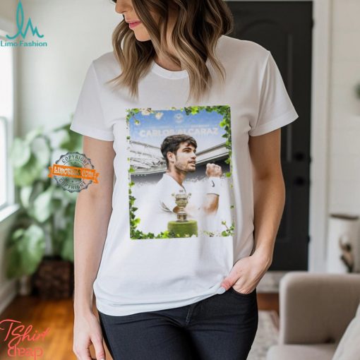 Congrats Carlos Alcaraz Is The 2024 Gentlemen’s Singles Champion T Shirt