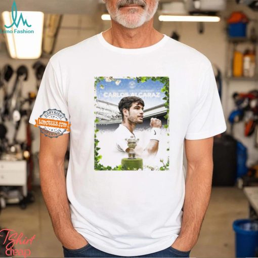 Congrats Carlos Alcaraz Is The 2024 Gentlemen’s Singles Champion T Shirt