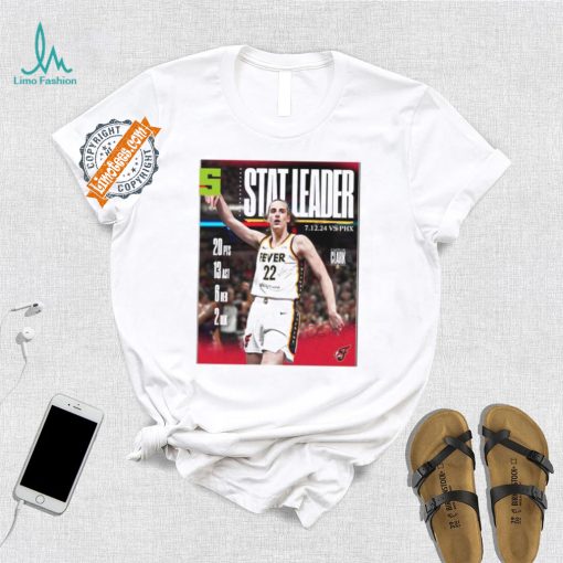 Congrats to caitlin clark indiana fever wnba 2024 broke the franchise record for assists in a single quarter home decor poster shirt