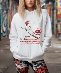 Congratulations Peyton Stovall pick 177 to the Cincinnati Reds shirt