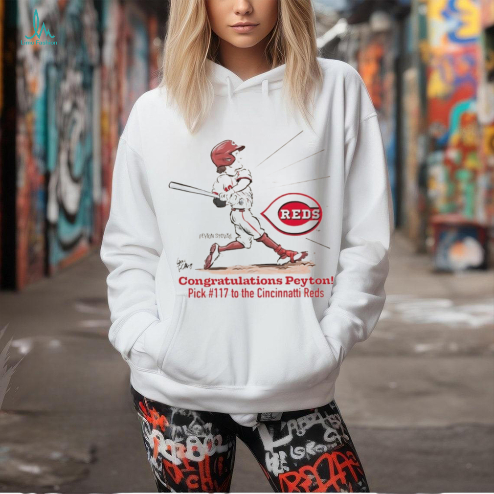 Congratulations Peyton Stovall pick 177 to the Cincinnati Reds shirt Congratulations Peyton Stovall pick 177 to the Cincinnati Reds shirt