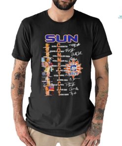 Connecticut Sun Women’s Basketball Greatest Players Signatures T Shirt