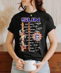 Connecticut Sun Women’s Basketball Greatest Players Signatures T Shirt