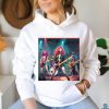 Captain america in action shirt
