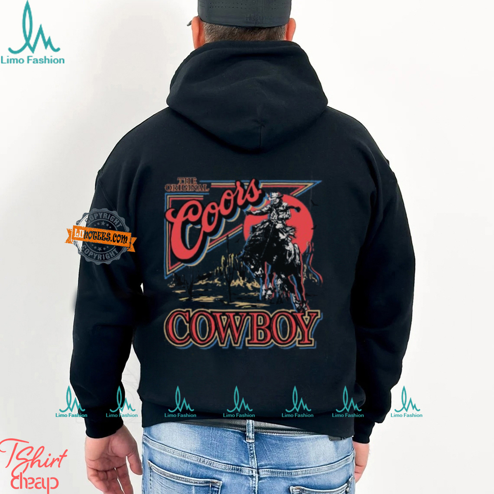 Coors Western Cowboy T Shirt