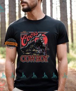 Coors Western Cowboy T Shirt