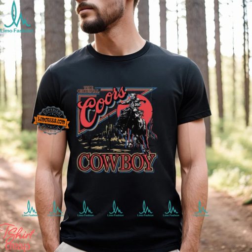 Coors Western Cowboy T Shirt