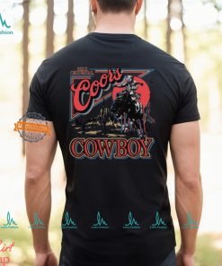 Coors Western Cowboy T Shirt