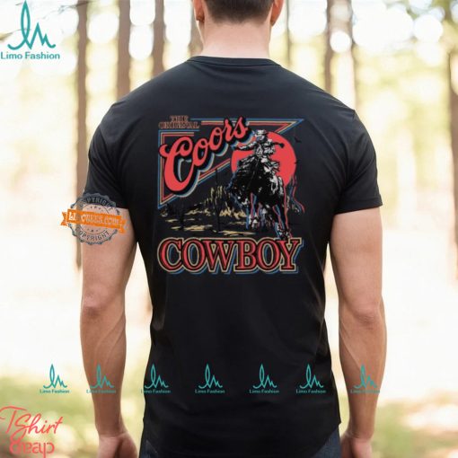 Coors Western Cowboy T Shirt