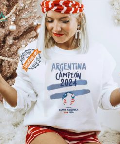 Copa America 2024 Argentina Campeon Shirt Copa America 2024 Argentina Champions Shirt Argentina Copa America 2024 Shirt
