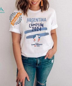 Copa America 2024 Argentina Campeon Shirt Copa America 2024 Argentina Champions Shirt Argentina Copa America 2024 Shirt