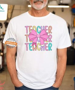 Coquette Teacher Back To School Shirt