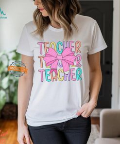 Coquette Teacher Back To School Shirt