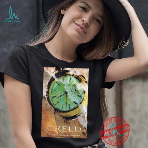 Creed At Resch Center in Green Bay WI July 17 2024 Poster shirt