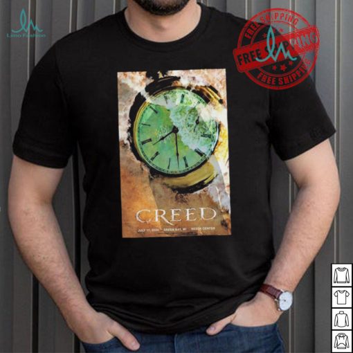 Creed At Resch Center in Green Bay WI July 17 2024 Poster shirt