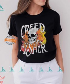 Creed Fisher Skull Flames Shirt