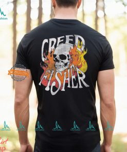 Creed Fisher Skull Flames Shirt