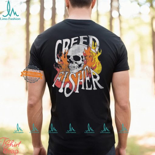 Creed Fisher Skull Flames Shirt