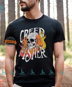 Creed Fisher Skull Flames Shirt