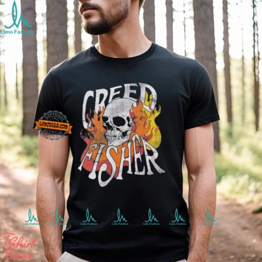 Creed Fisher Skull Flames Shirt