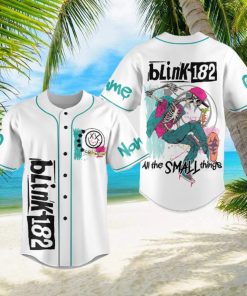 Custom Name And Number Blink 182 Baseball Jersey Shirt