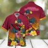 Customized NFL Arizona Cardinals Hawaiian Shirt Metal Pattern Aloha Shirt