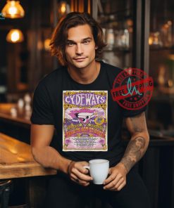Cydeways Shaken Not Stirred Tour 2024 Poster Shirt