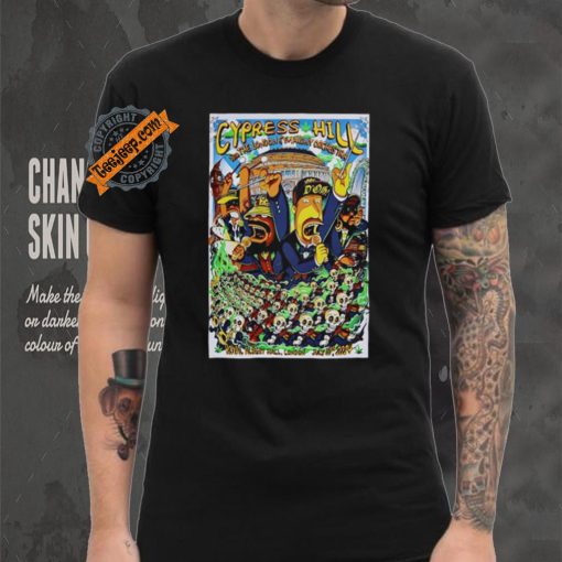 Cypress Hill Royal Albert Hall in London UK July 10 2024 Poster shirt