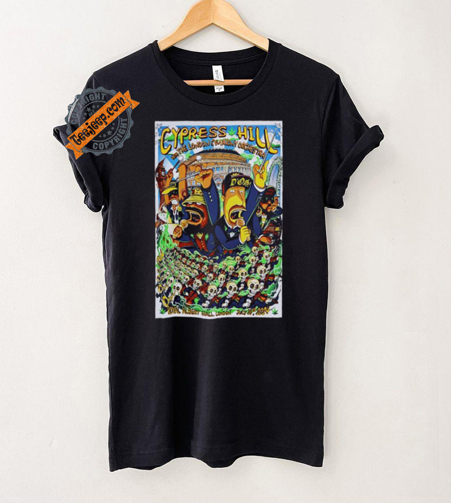 Cypress Hill Royal Albert Hall in London UK July 10 2024 Poster shirt Cypress Hill Royal Albert Hall in London UK July 10 2024 Poster shirt