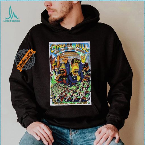 Cypress Hill Royal Albert Hall in London UK July 10 2024 Poster shirt