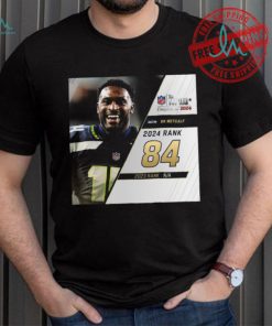 DK Metcalf Rank 84 The NFL Top 100 Player Of 2024 T Shirt