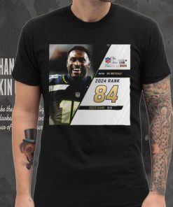 DK Metcalf Rank 84 The NFL Top 100 Player Of 2024 T Shirt