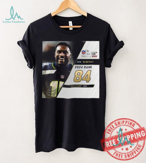 DK Metcalf Rank 84 The NFL Top 100 Player Of 2024 T Shirt