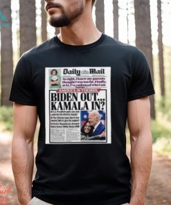 Daily Mail Biden Out Kamala In Shirt