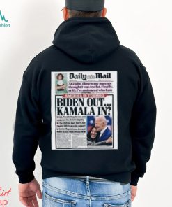 Daily Mail Biden Out Kamala In Shirt