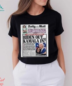 Daily Mail Biden Out Kamala In Shirt