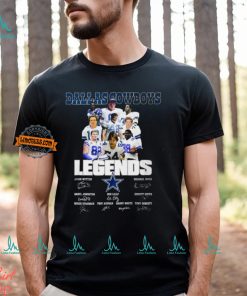Dallas Cowboys Legendary History Signature Unisex T Shirt